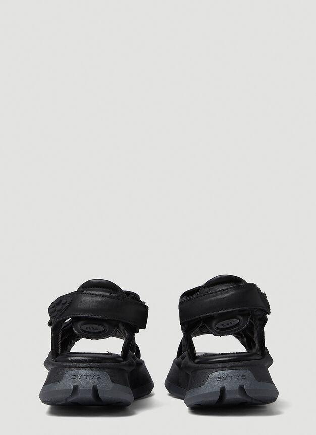 Quest Platform Sandals in Black商品第4张图片规格展示