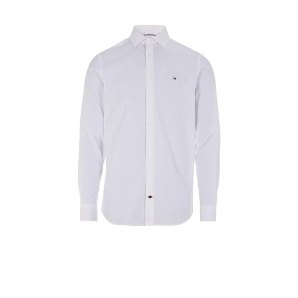 商品Tommy Hilfiger|Slim-fit cotton poplin shirt,价格¥705,第1张图片