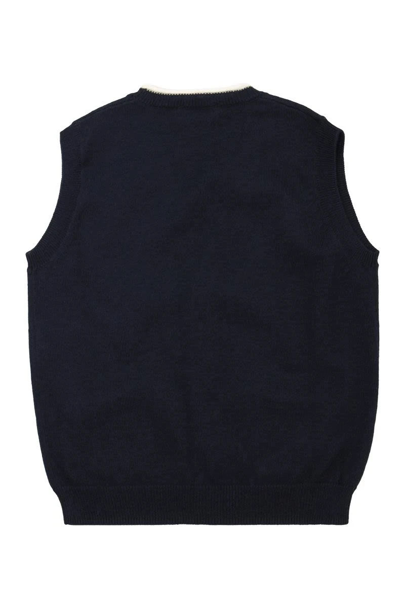 商品【商品预售7天】 IL GUFO|IL GUFO 男童马甲 P23GL068EM1094910-0-SS23 蓝色,价格¥474,第3张图片详细描述