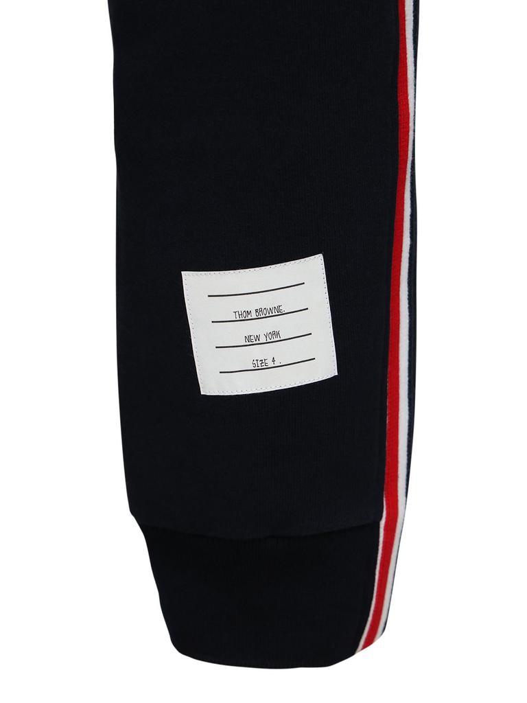 商品Thom Browne|Cotton Sweatpants W/4 Bar Stripe,价格¥5820,第6张图片详细描述