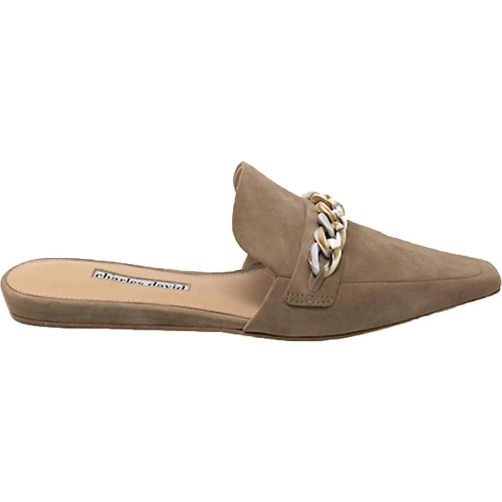 Charles David Womens Juvenile Leather Slip On Mules 商品
