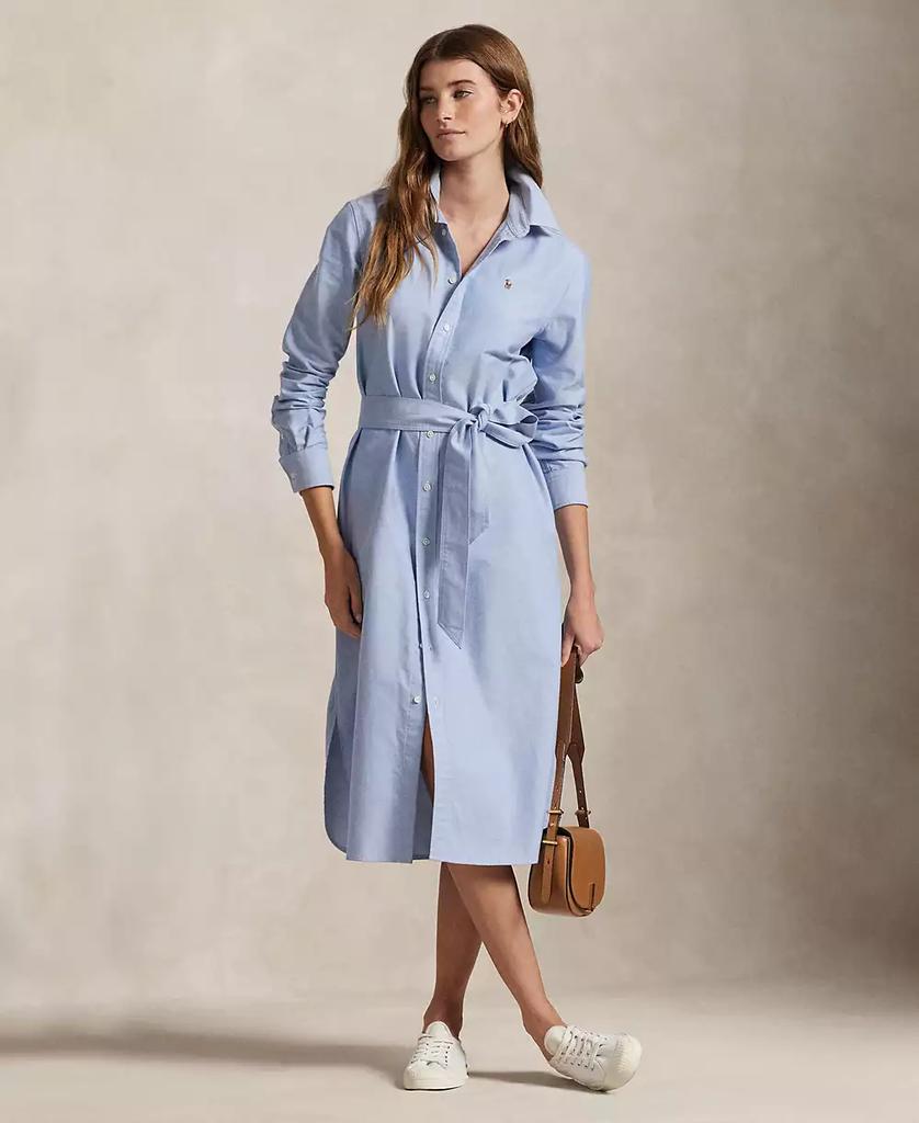 Polo Ralph Lauren | Women's Belted Cotton Oxford Shirtdress 879.25元 商品图片