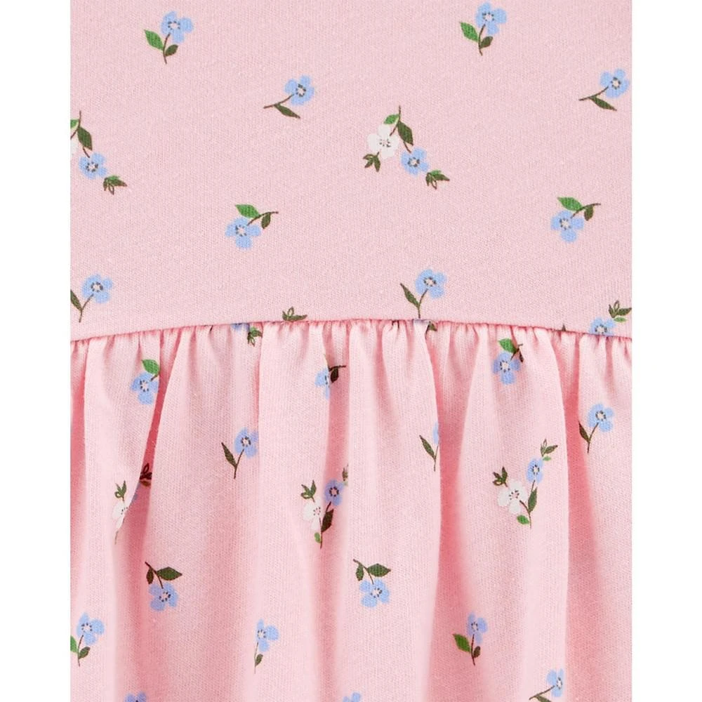 商品Carter's|Baby Girls Plaid Romper and Floral Dress, Pack of 2,价格¥128,第4张图片详细描述