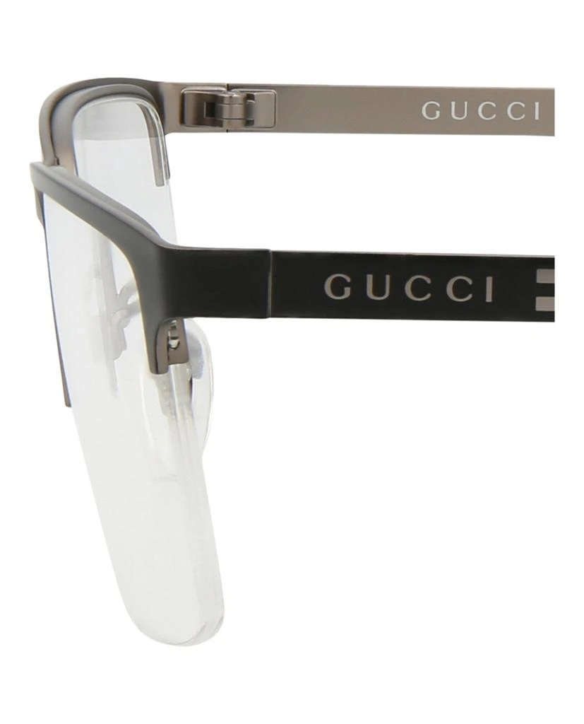 商品Gucci|Square-Frame Metal Optical Frames,价格¥949,第4张图片详细描述