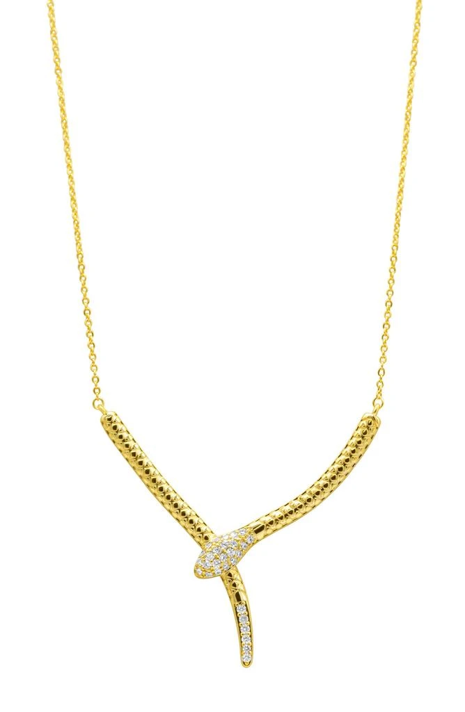 商品ADORNIA|Crystal Snake Pendant Necklace,价格¥180,第1张图片