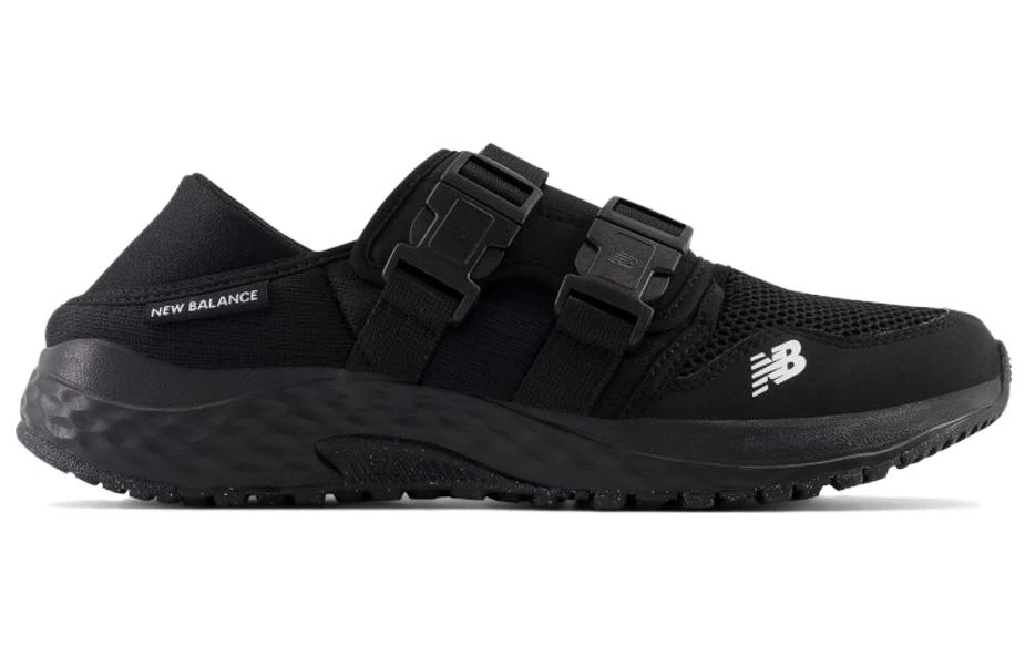 商品[国内直发] New Balance|NB 700 织物人造革 运动 减震防滑 低帮 生活休闲鞋 男女同款 黑色,价格¥358,第3张图片详细描述
