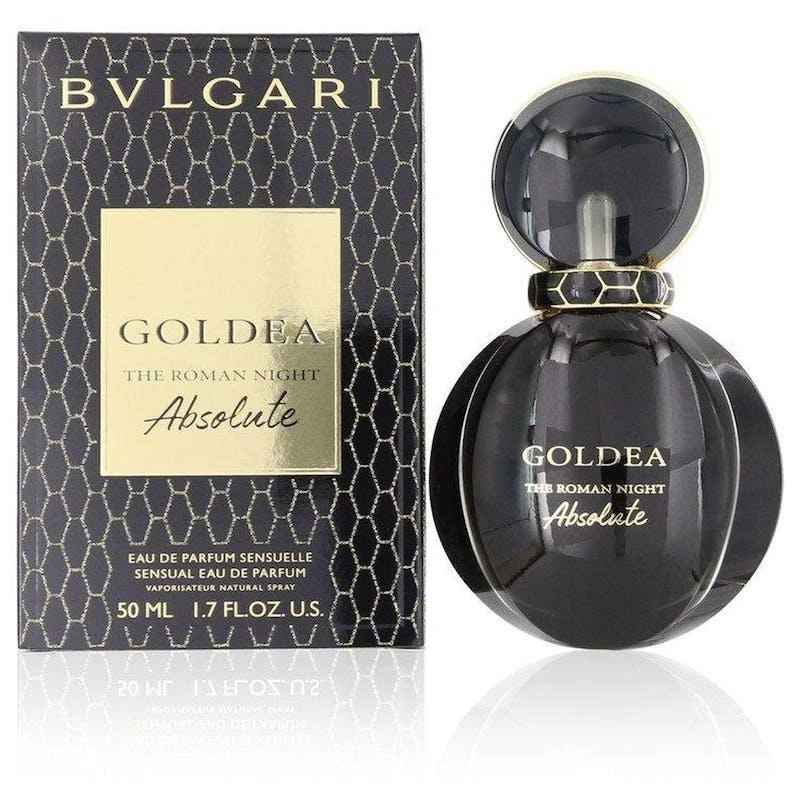 商品BVLGARI|Bvlgari Goldea The Roman Night Absolute by Bvlgari Eau De Parfum Spray 1.7 oz 1.7 OZ,价格¥452,第1张图片