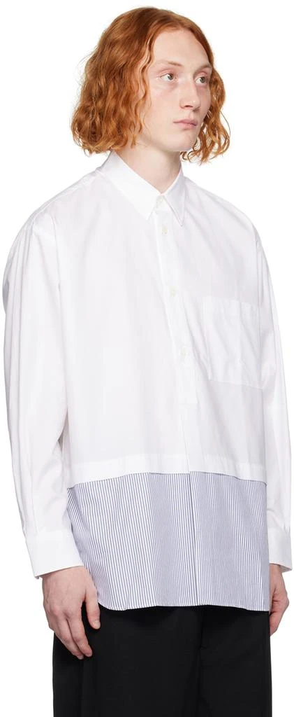 商品Comme des Garcons|白色拼接衬衫,价格¥3818,第2张图片详细描述