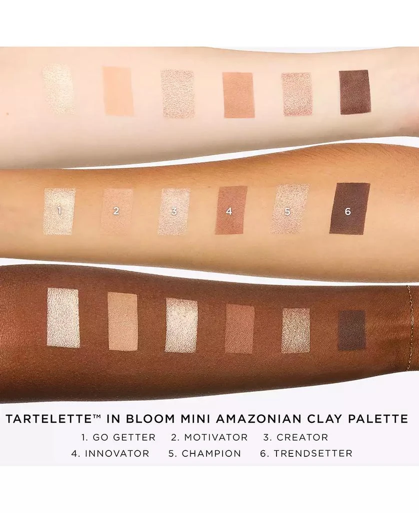 商品Tarte|Tartelette In Bloom Mini Amazonian Clay Palette,价格¥187,第5张图片详细描述