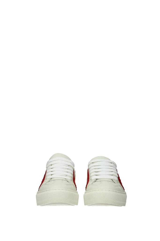 商品Salvatore Ferragamo|Sneakers pedros Leather Beige Lipstick,价格¥1995,第3张图片详细描述
