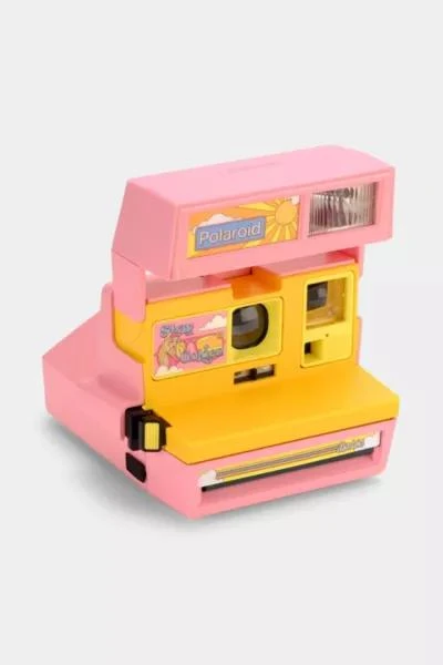 商品Polaroid|Polaroid Malibu Barbie 600 Instant Film Camera by Retrospekt,价格¥1244,第1张图片