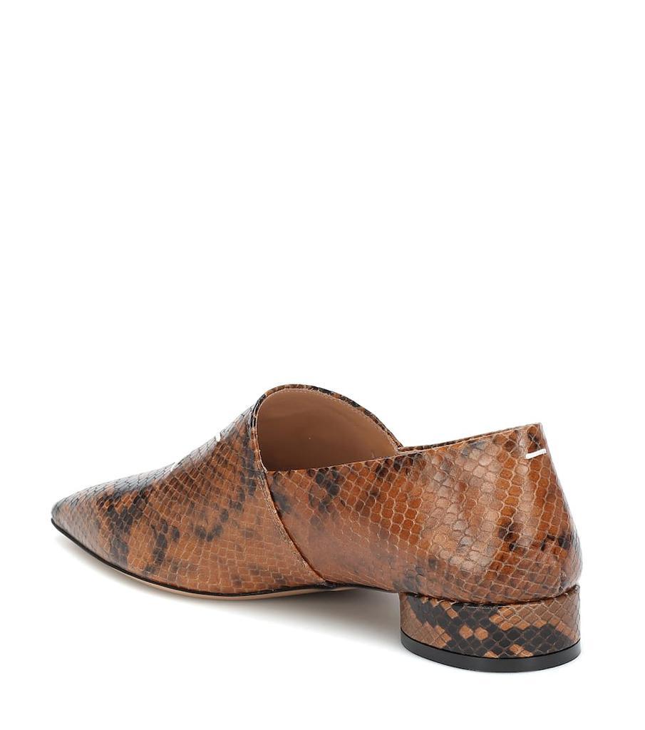 商品MAISON MARGIELA|蛇纹皮革鞋履,价格¥4302,第5张图片详细描述