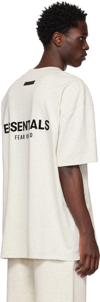 商品Essentials|Off-White Flocked T-Shirt,价格¥294,第5张图片详细描述