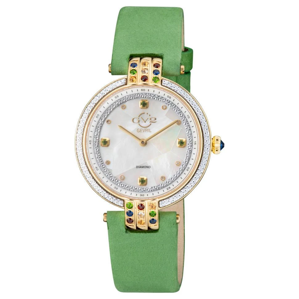 商品Gevril|GV2 by Gevril Matera Diamond Women's Watch,价格¥6074,第1张图片