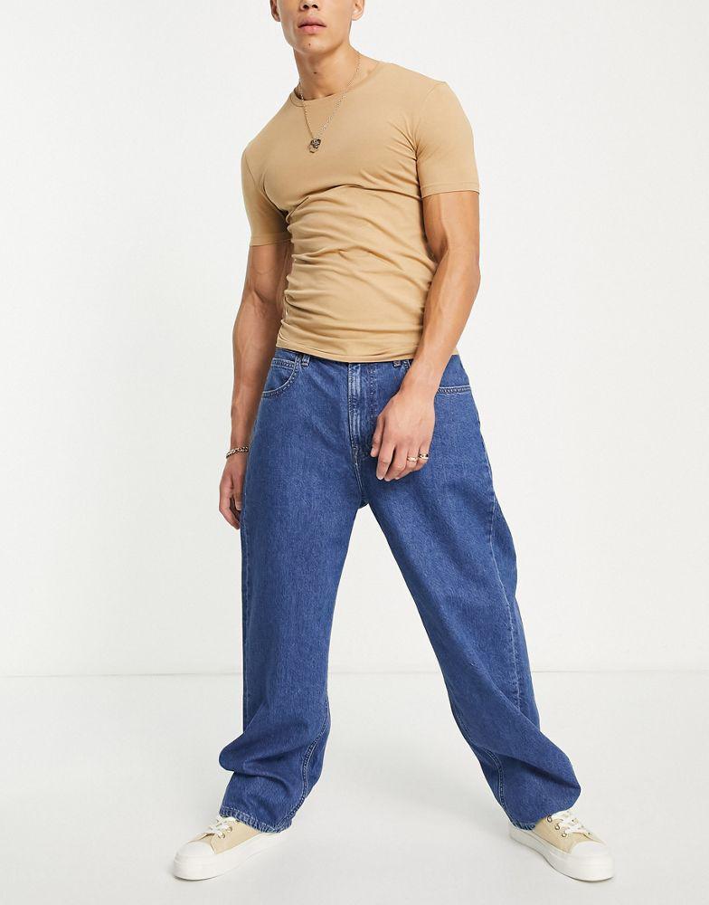 商品LEE|Lee Asher loose fit jeans in mid wash,价格¥585,第1张图片