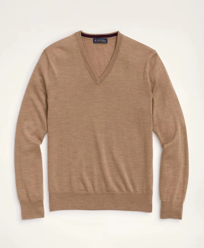 商品Brooks Brothers|Big & Tall Merino Wool V-Neck Sweater,价格¥498,第1张图片