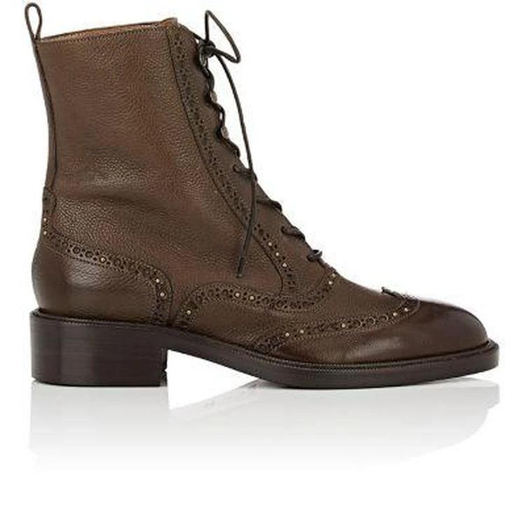 商品SARTORE|Stud-Embellished Wingtip Boots,价格¥2226,第1张图片