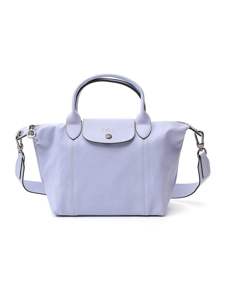 商品Longchamp|Longchamp Le Pliage Cuir Strapped Tote Bag,价格¥2875,第1张图片