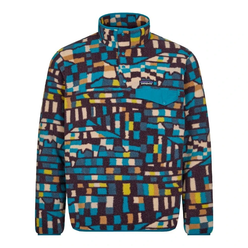 商品Patagonia|Patagonia Synchilla Snap-T Pullover Fleece - Belay Blue,价格¥790,第1张图片