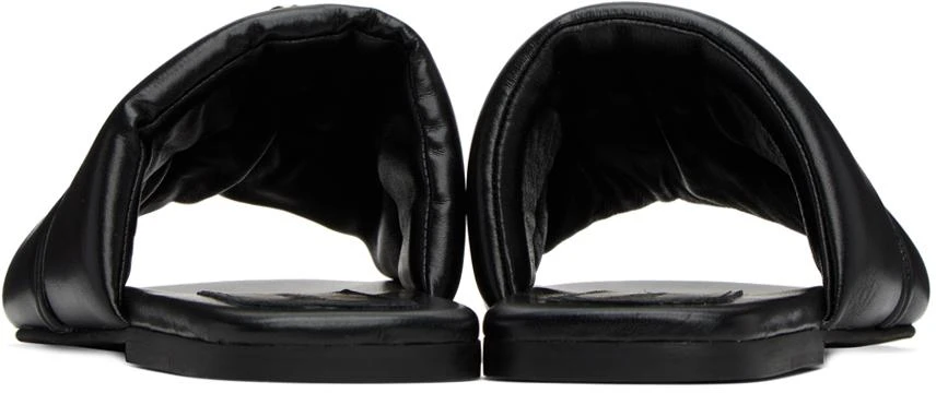 商品JW Anderson|Black Anchor Slides,价格¥1297,第2张图片详细描述