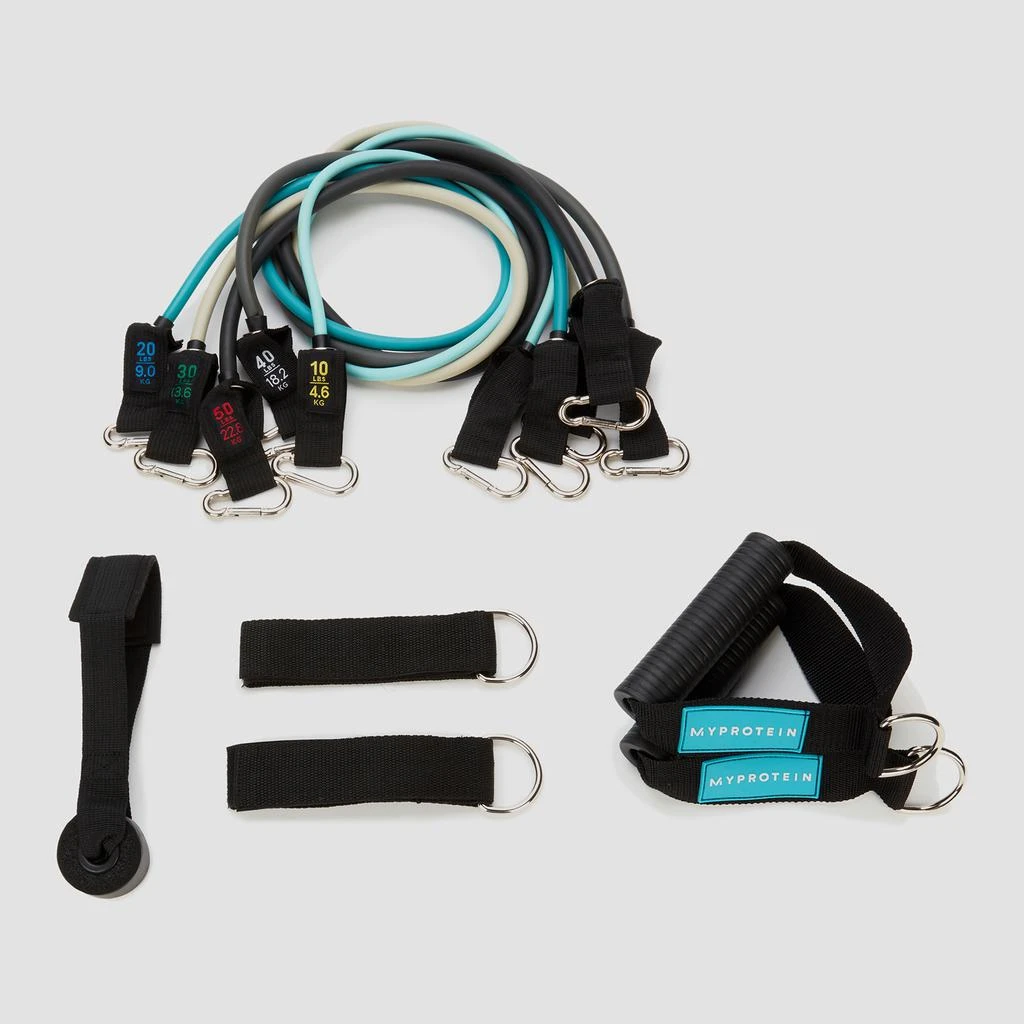 商品Myprotein|Myprotein Multi Use 11 Piece Resistance Band Set,价格¥618,第1张图片