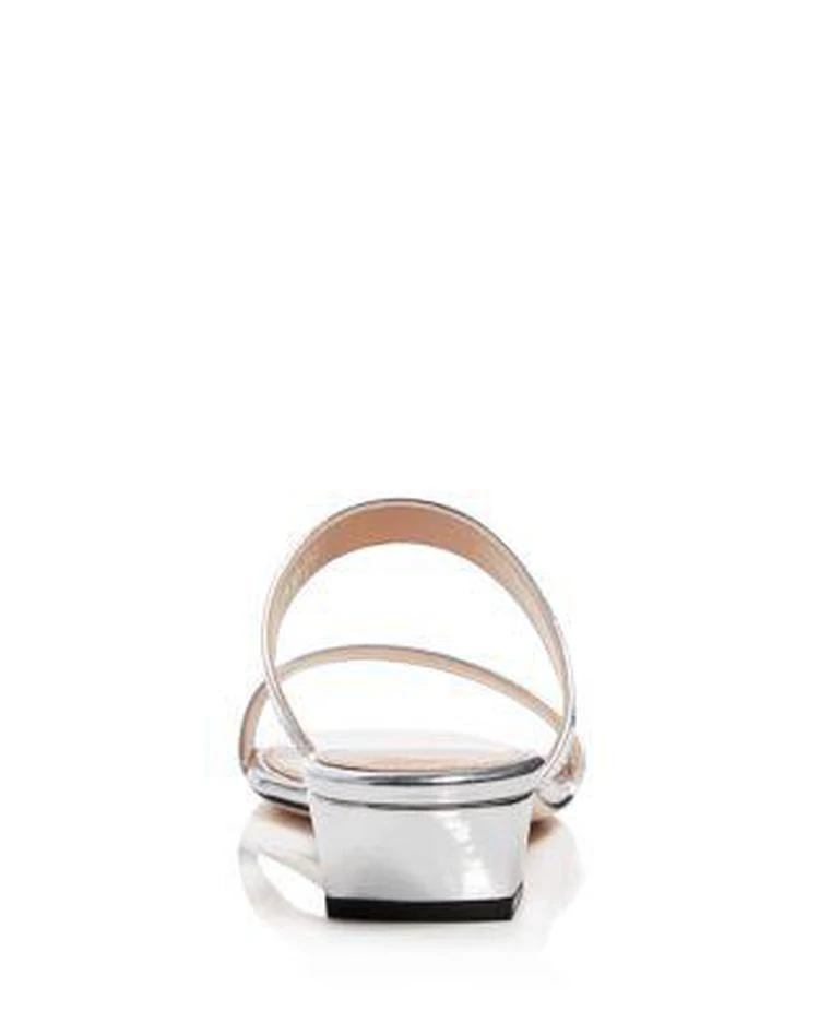 商品Stuart Weitzman|Women's Ava Patent Leather Slide Sandals ,价格¥1474,第4张图片详细描述