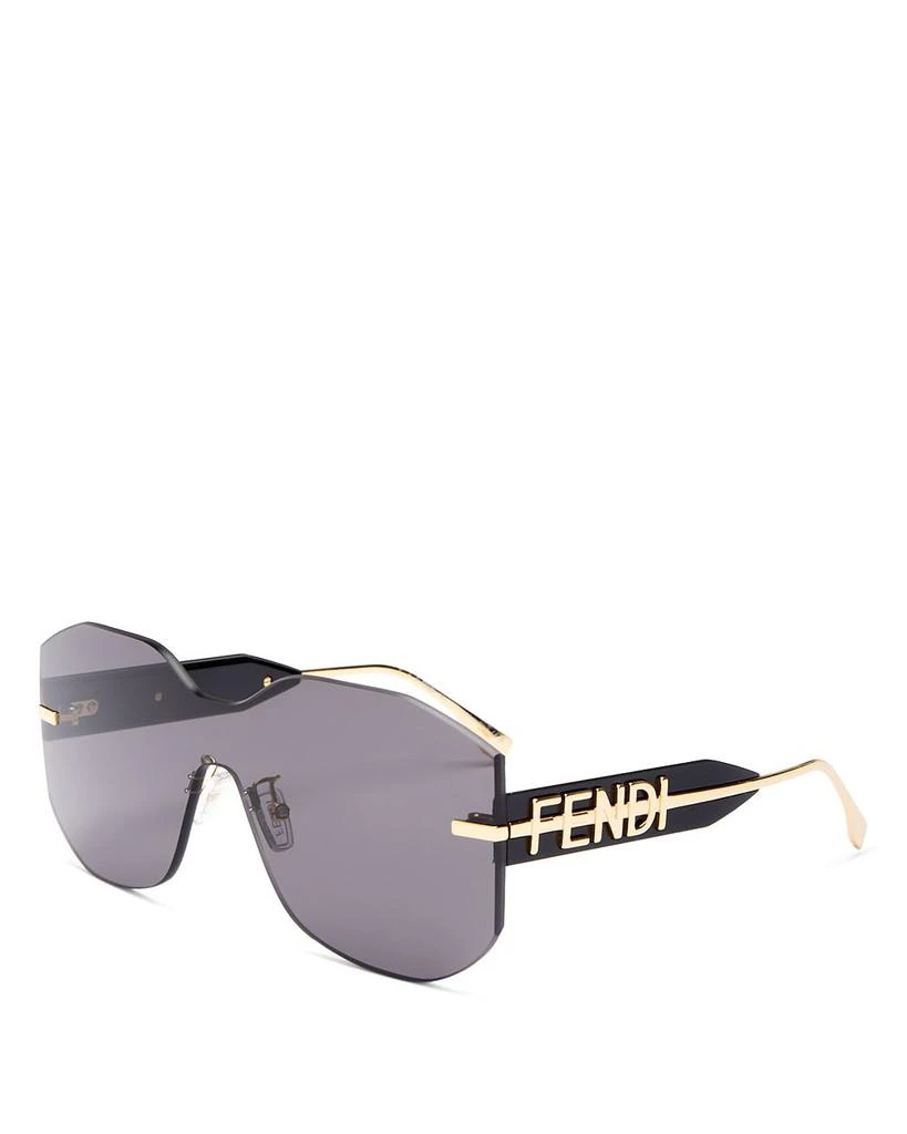 商品Fendi|Fendigraphy Shield Sunglasses, 144mm,价格¥3873,第1张图片
