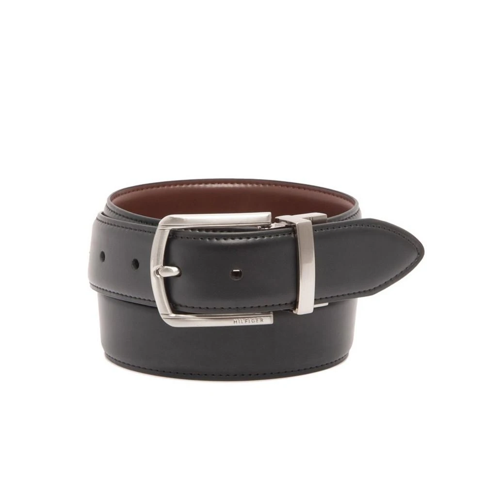 商品Tommy Hilfiger|Men's Reversible Textured Stretch Casual Belt, Created for Macy's,价格¥400,第1张图片