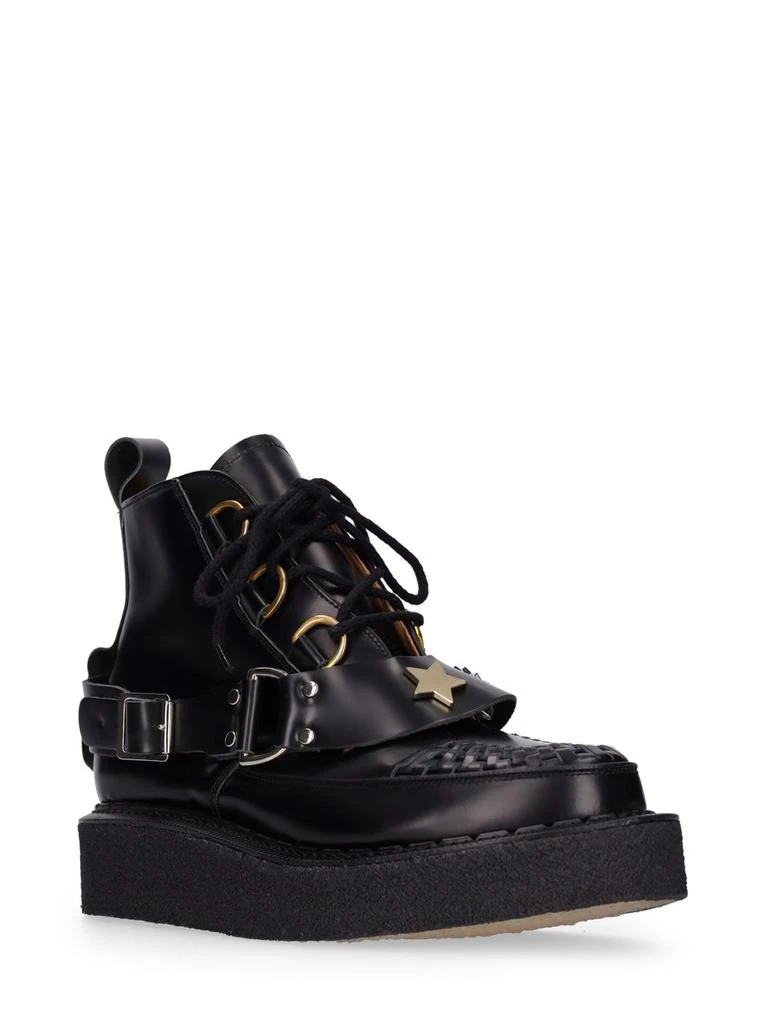 商品Charles Jeffrey Loverboy|Loverboy X George Cox Leather Boots,价格¥3388,第2张图片详细描述