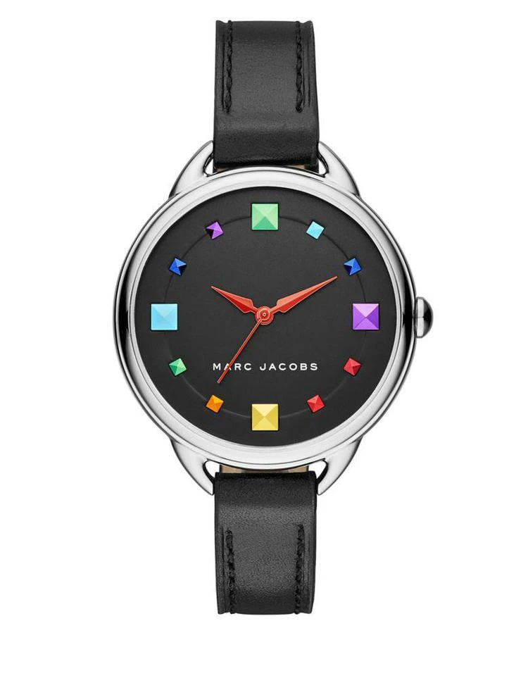 商品Marc Jacobs|Betty 不锈钢真皮表带腕表,价格¥508,第2张图片详细描述