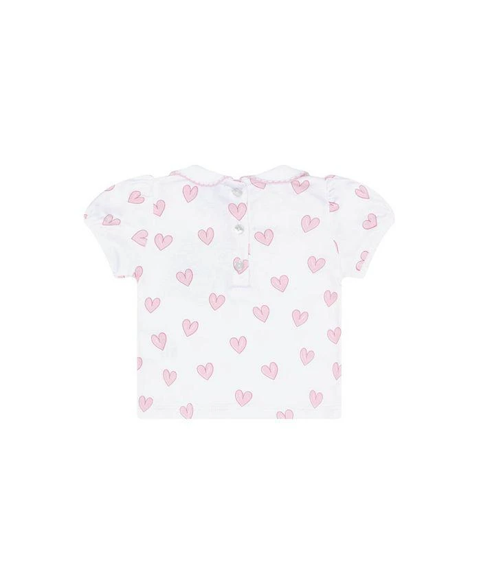 商品Nellapima|Girls' Pink Heart Print Diaper Cover Set - Baby, Little Kids,价格¥402,第2张图片详细描述