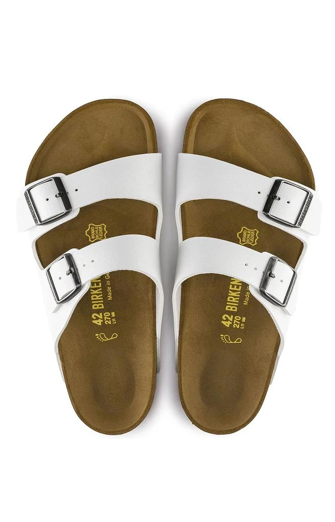 商品Birkenstock|(0552681) Arizona Sandals - White,价格¥565,第4张图片详细描述