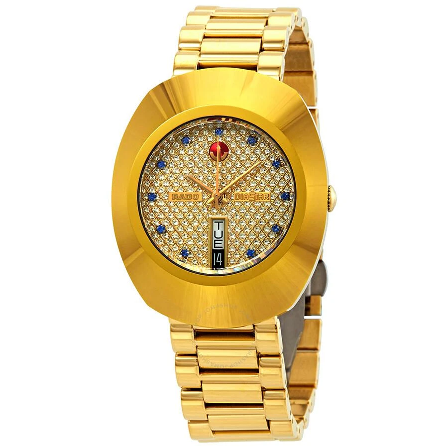 商品Rado|Original Automatic Gold Dial Men's Watch R12413314,价格¥8254,第1张图片