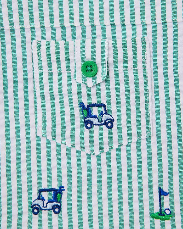 商品Little Me|Boys' Golf Sunsuit & Hat Set - Baby,价格¥253,第3张图片详细描述
