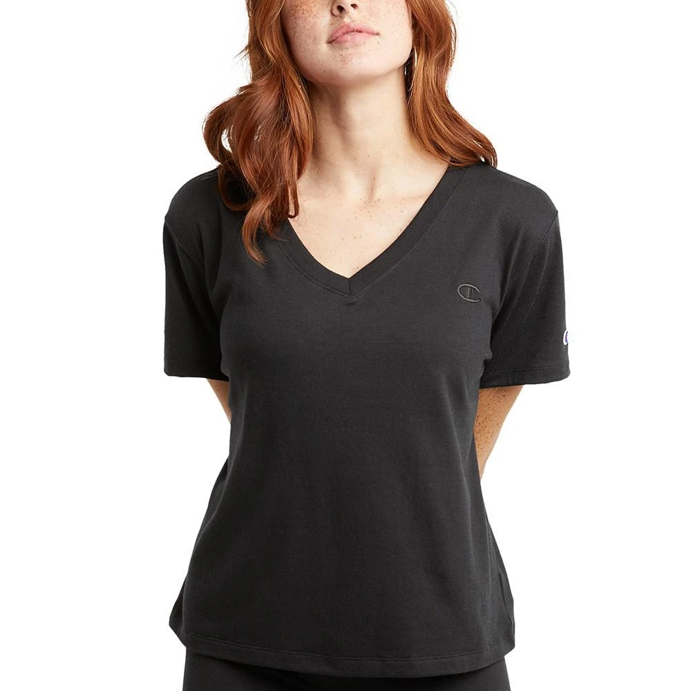 商品CHAMPION|Women's Relaxed V-Neck T-Shirt,价格¥115,第1张图片