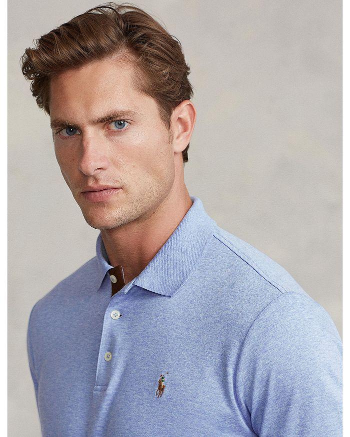 Classic Fit Soft Cotton Long-Sleeve Polo Shirt商品第4张图片规格展示