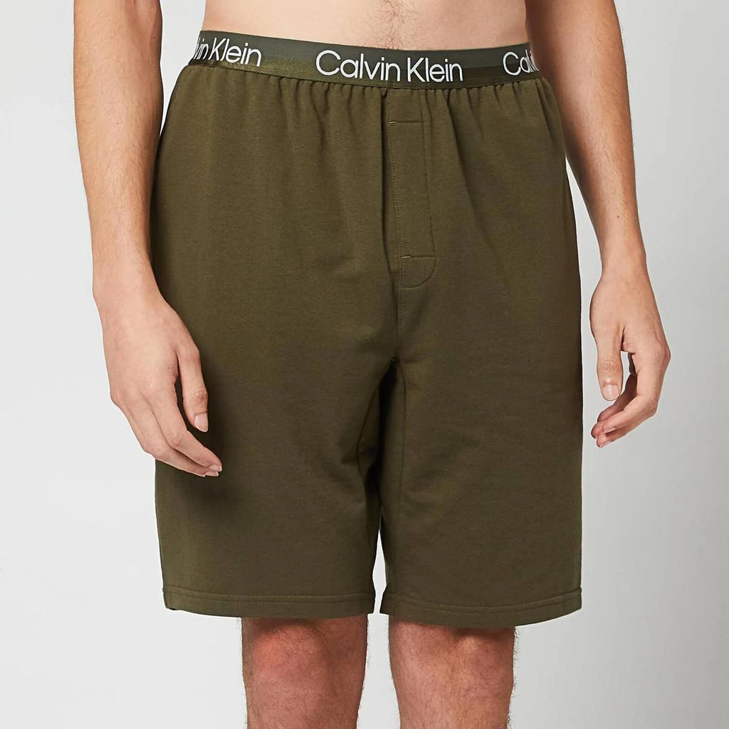 商品Calvin Klein|Calvin Klein Men's Sleep Shorts - Army Green,价格¥245,第1张图片