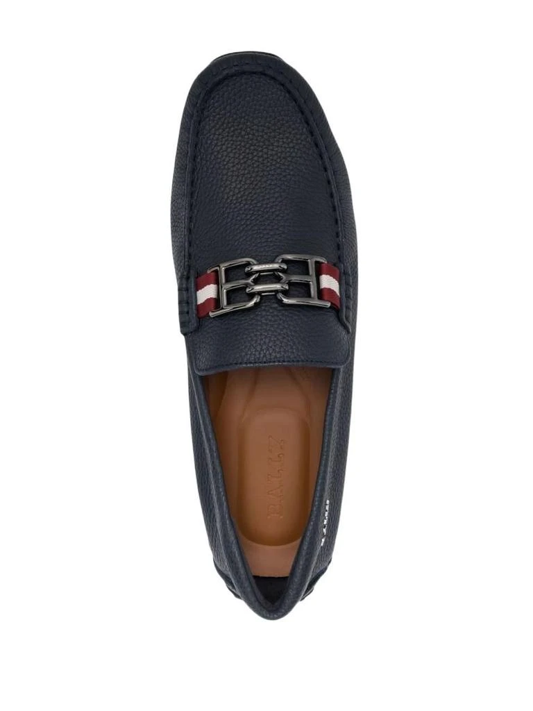 商品Bally|Bally men's blue other materials loafers,价格¥3872,第3张图片详细描述