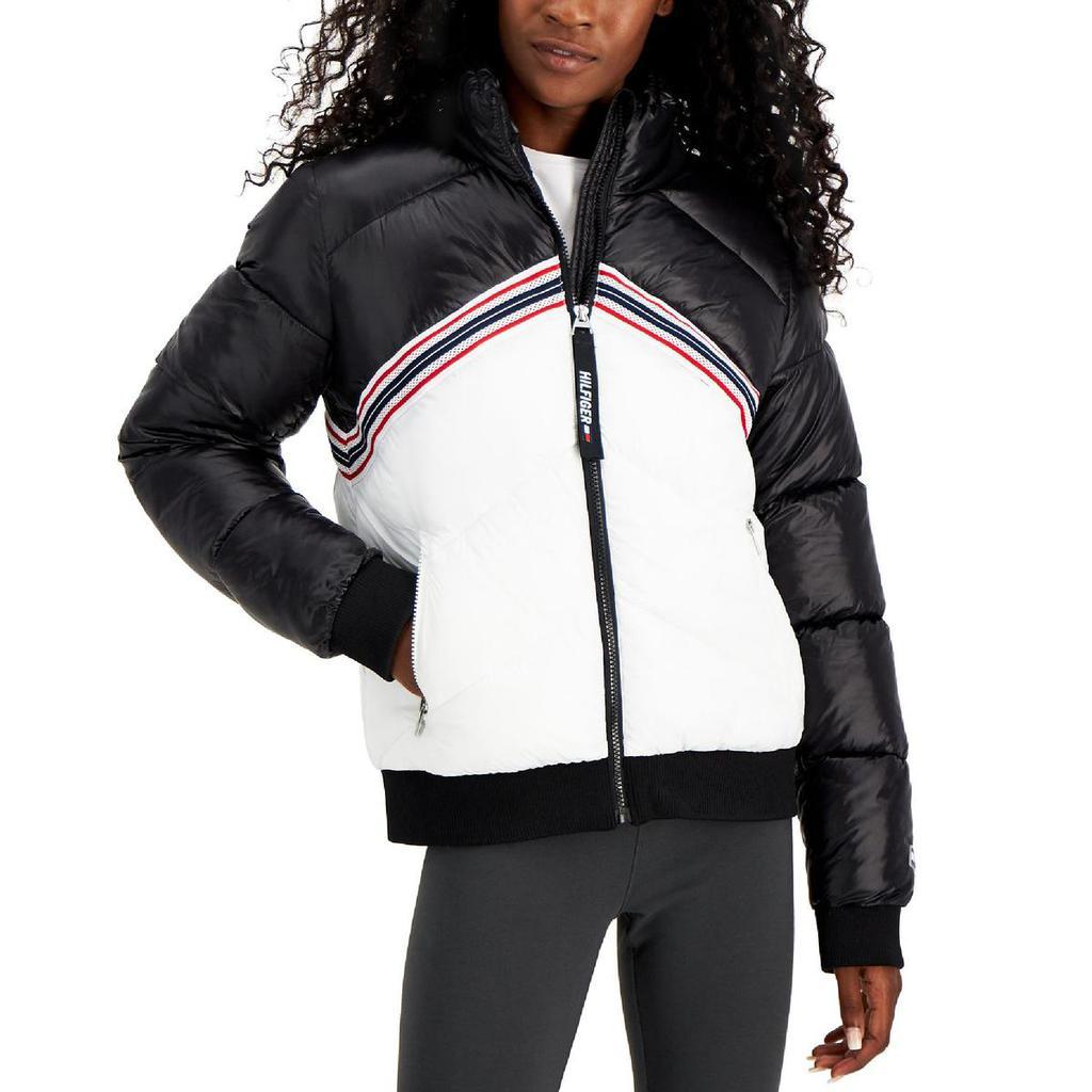 商品Tommy Hilfiger|Tommy Hilfiger Sport Womens Quilted Cold Weather Puffer Jacket,价格¥404-¥463,第1张图片