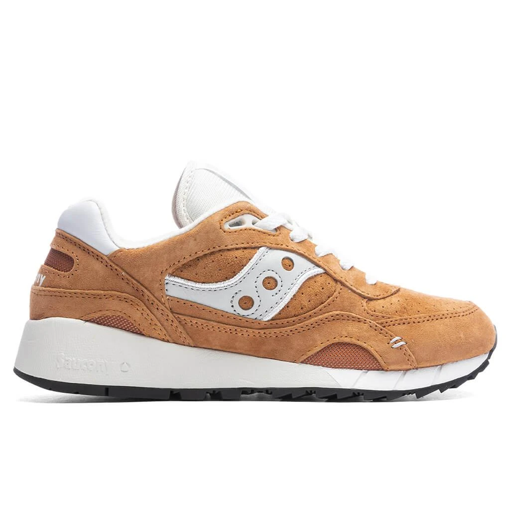 商品Saucony|Saucony Shadow 6000 Suede Premium - Khaki,价格¥638,第1张图片