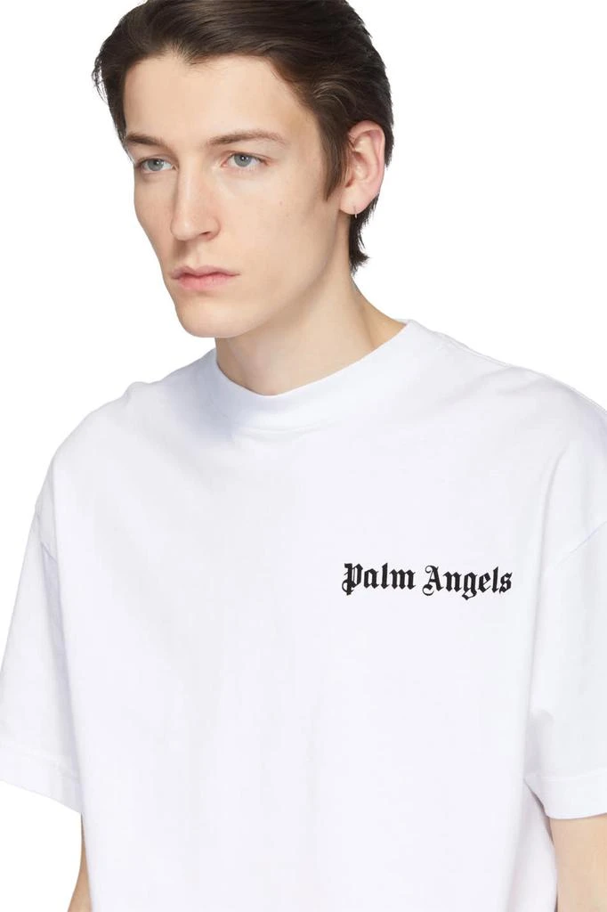 商品Palm Angels|White New Basic T-Shirt,价格¥1051,第4张图片详细描述