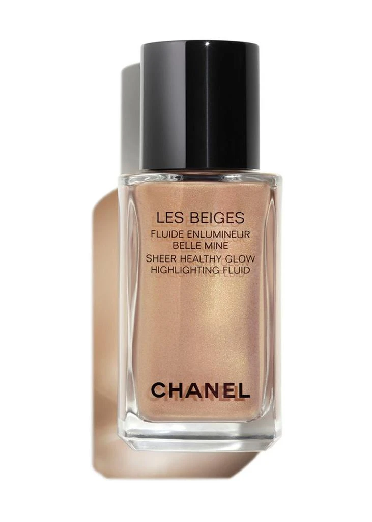 商品Chanel|LES BEIGES HEALTHY GLOW SHEER HIGHLIGHTING FLUID ~ Sheer Fluid Highlighter For A Luminous Healthy Glow - For Face and Body,价格¥479,第1张图片详细描述