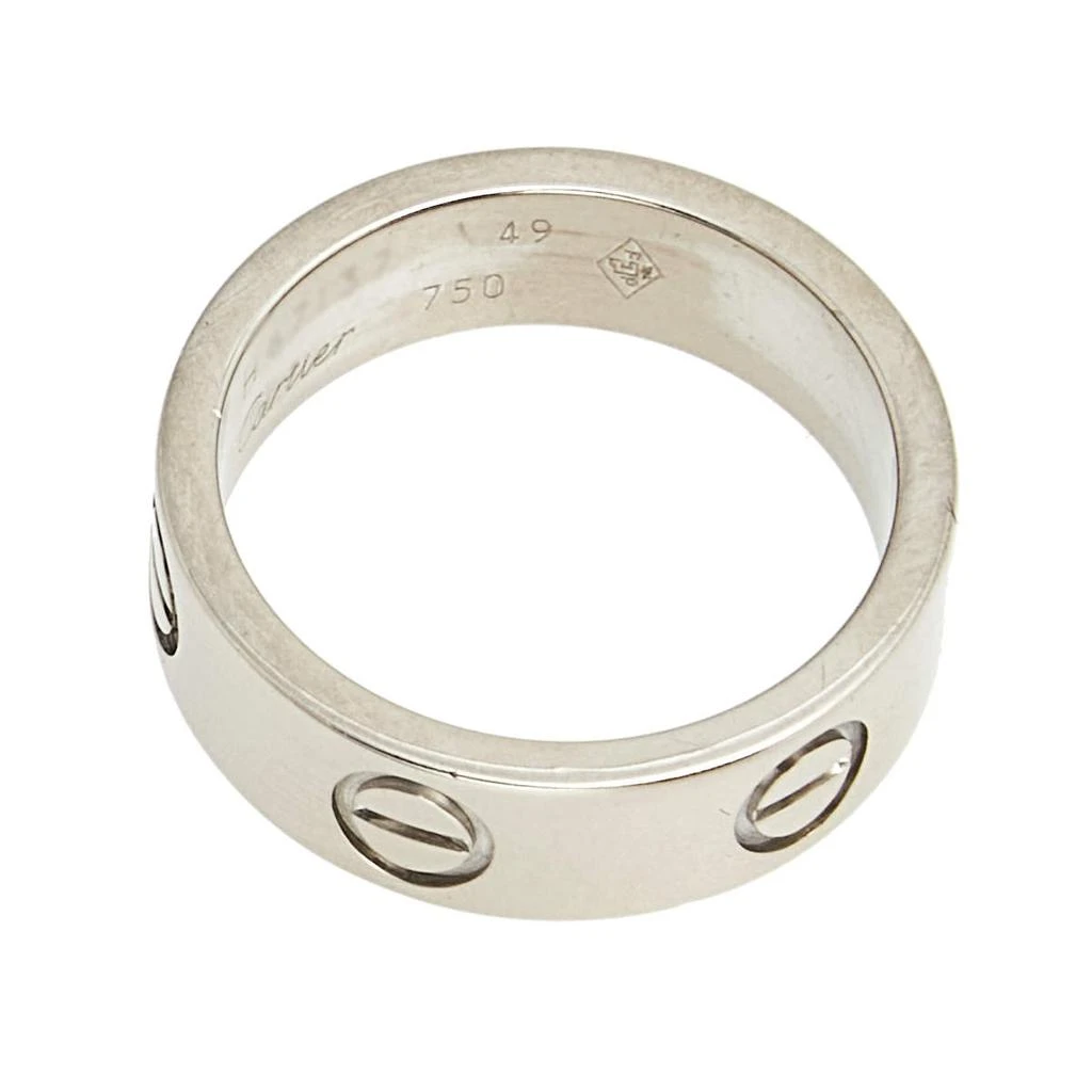 商品[二手商品] Cartier|Cartier Love 18K White Gold Ring Size 49,价格¥7888,第4张图片详细描述