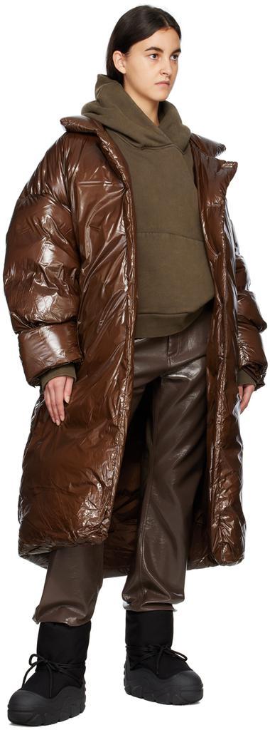 商品Entire Studios|Brown RBI Down Coat,价格¥2792,第6张图片详细描述