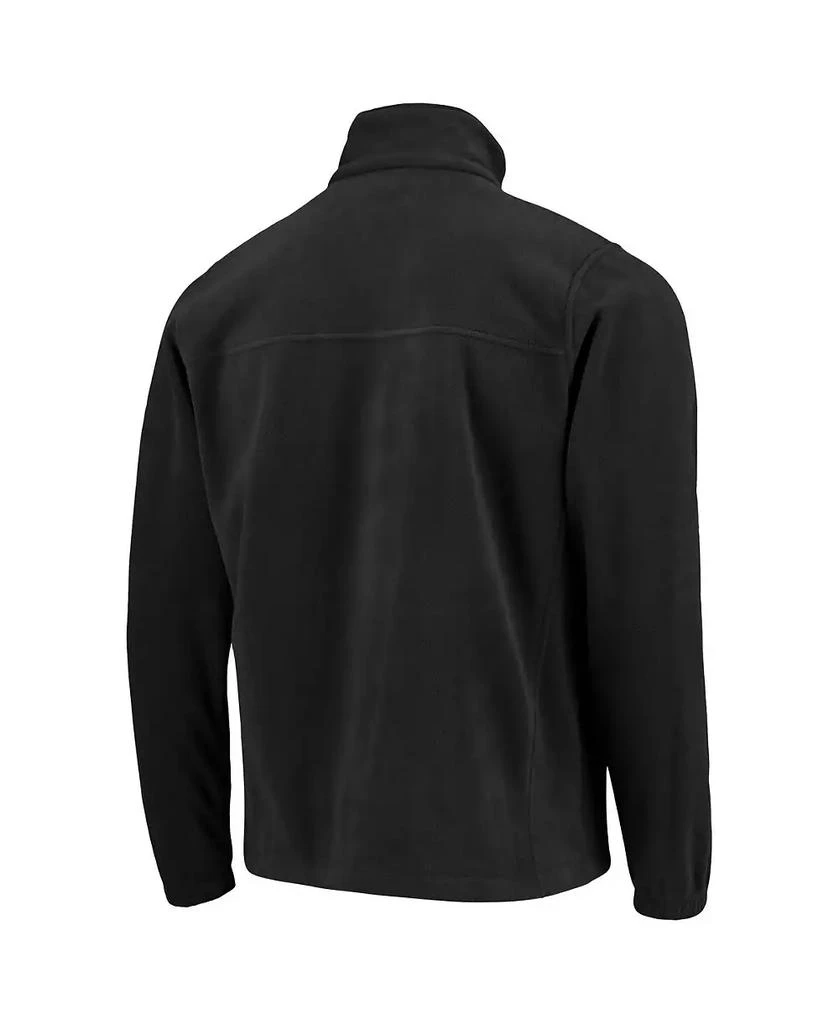 商品Columbia|Men's Black Georgia Bulldogs Flanker III Fleece Team Full-Zip Jacket,价格¥360,第3张图片详细描述