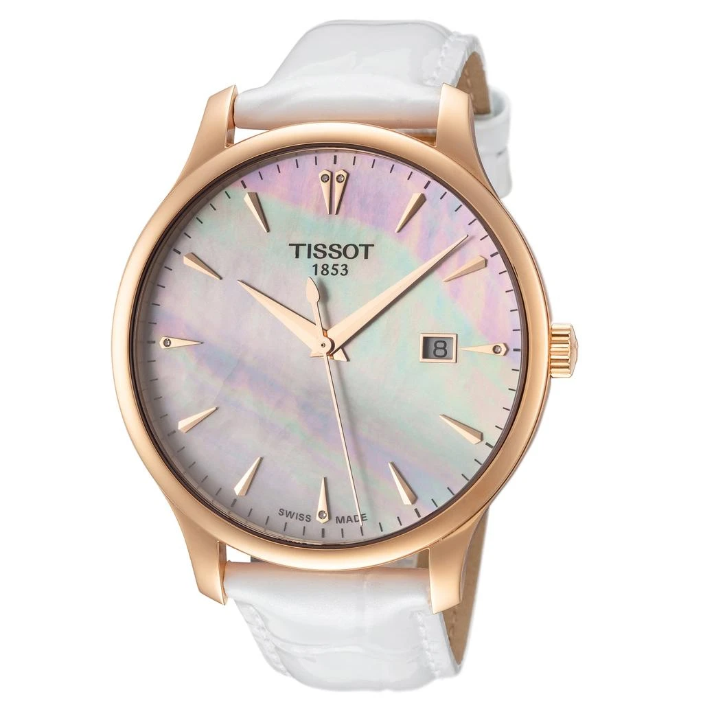 商品Tissot|Tissot Unisex 42mm Quartz Watch,价格¥1243,第1张图片