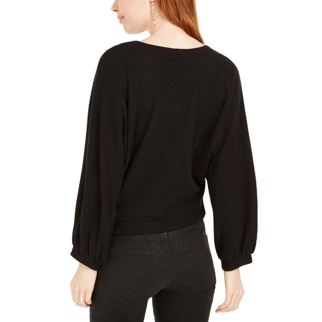 商品1. State|1.State Womens Ribbed Surplice Wrap Top,价格¥76,第3张图片详细描述