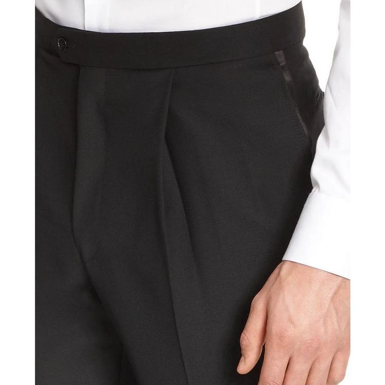 商品Calvin Klein|Black Three-Button Slim-Fit Tuxedo,价格¥1465,第3张图片详细描述