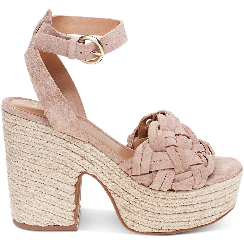 商品Marc Fisher|Marc Fisher LTD Womens Odilia Suede Braided Block Heel,价格¥92,第2张图片详细描述