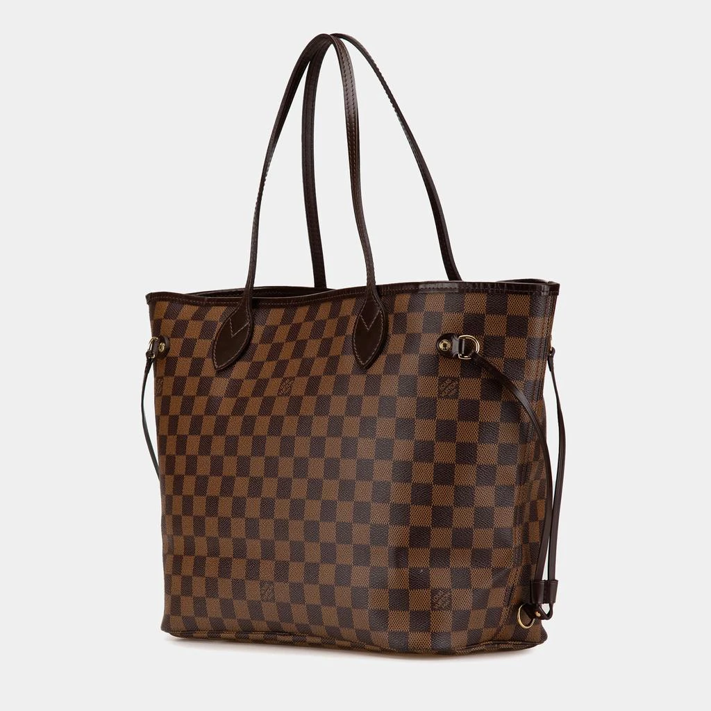 商品[二手商品] Louis Vuitton|Louis Vuitton Brown Damier Ebene Neverfull MM Bag,价格¥13893,第2张图片详细描述